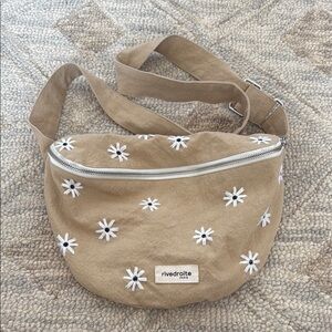 Tan Floral Women's Bag